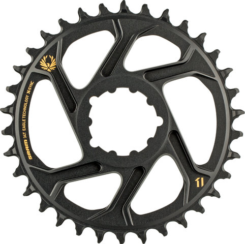 SRAM Chainring X-Sync 2 Direct Mount 6 mm for X01/XX1/GX Eagle - gold/34 