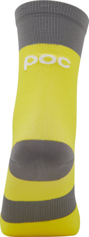 POC Calcetines Youth Essential MTB - aventurine yellow-sylvanite grey/40 - 42