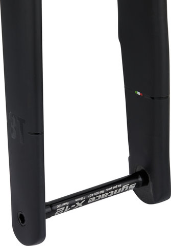 3T Fango TEAM Carbon Fork - OEM Packaging - stealth black/1 1/8" - 1,5" tapered/12 mm Thru Axle/100 mm