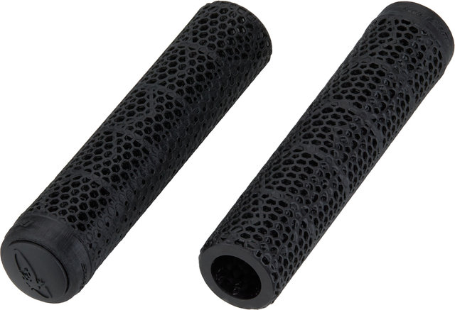 Lizard Skins Poignées de guidon 3DGRP - jet black/133 mm