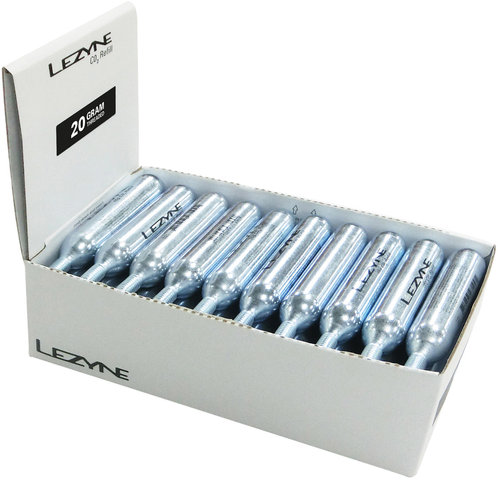 Lezyne Spare CO2 Cartridges w/ Thread 20 g - 30 pack - universal/universal