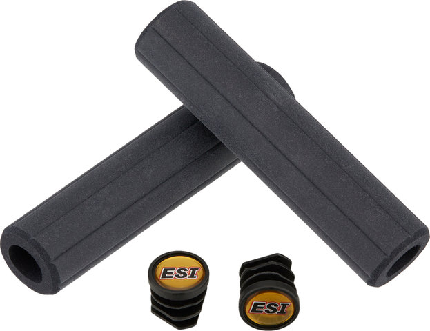 ESI Ribbed Chunky Silikon Lenkergriffe - black/130 mm