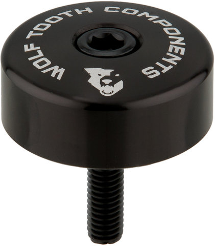 Wolf Tooth Components Ultralight Top Cap w/ Integrated Spacer - black/10 mm