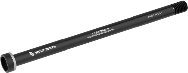 Wolf Tooth Components 12 mm Rear Thru-Axle - black/type 10