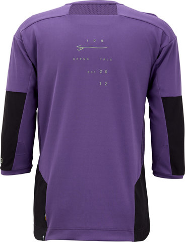 ION Scrub AMP L/S 3/4 BAT Jersey - dark purple/M