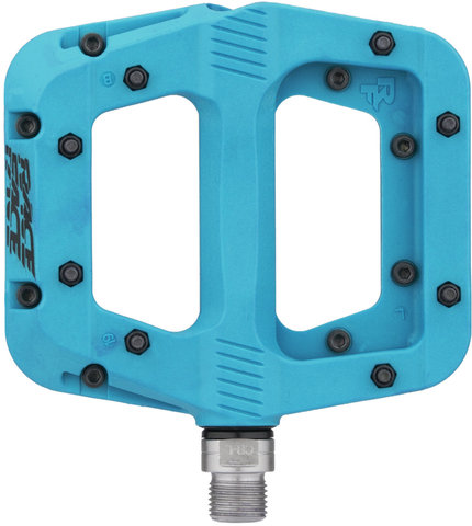 Race Face Chester Platform Pedals - turquoise/universal