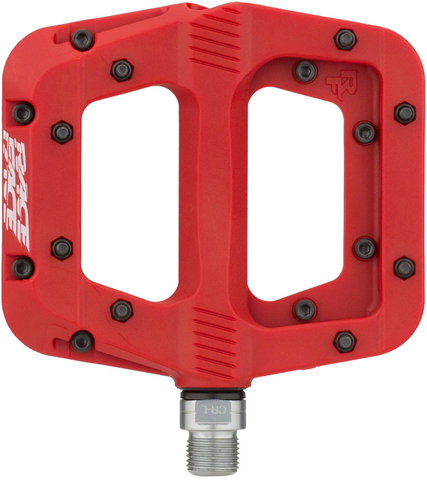 Race Face Chester Platform Pedals - red/universal
