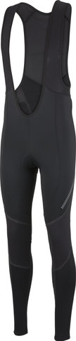 VAUDE Cuissard à Bretelles Mens Active Warm Tights - black-silver/M