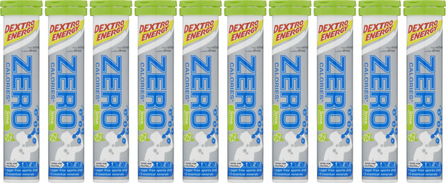 Dextro Energy Brausetabletten Zero Calories - 10 Stück - lime