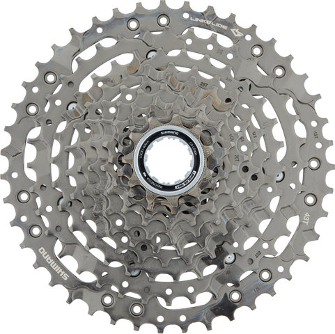 Shimano Cassette CS-LG400-10 Linkglide 10 velocidades - gris/11-43