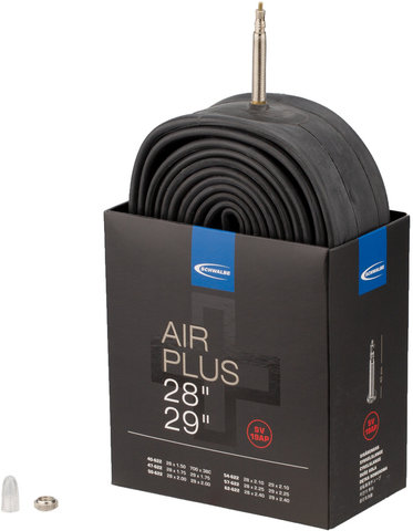 Schwalbe Cámara de aire 19 Air Plus para 28" / 29" - negro/28-29 x 1,5-2,4 SV 40 mm