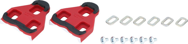 Look Calas Delta Grip Cleats - rojo