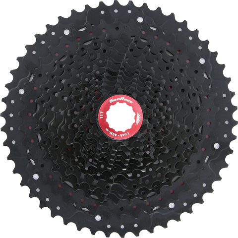 SunRace CSMZ90 12-speed Cassette - black-chrome/11-50