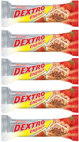 Dextro Energy Barrita 5 unidades - strawberry/175 g