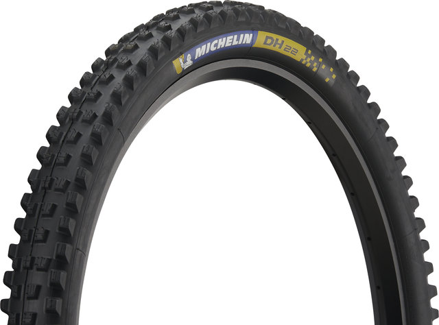 Michelin DH 22 Racing TLR 27.5" folding tyre - black-blue-yellow/27.5 /61 mm/61-584/2.4 