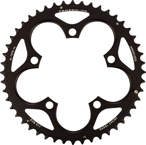 SRAM Road Chainring, 5-arm, 110 mm BCD - black/48 tooth pin long