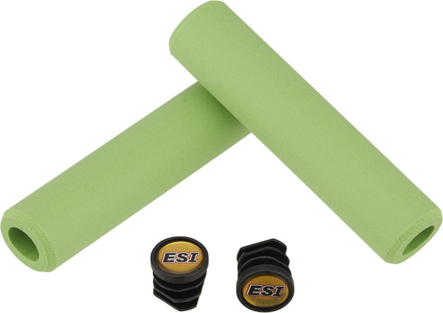 ESI Poignées de guidon en silicone Chunky - green/130 mm