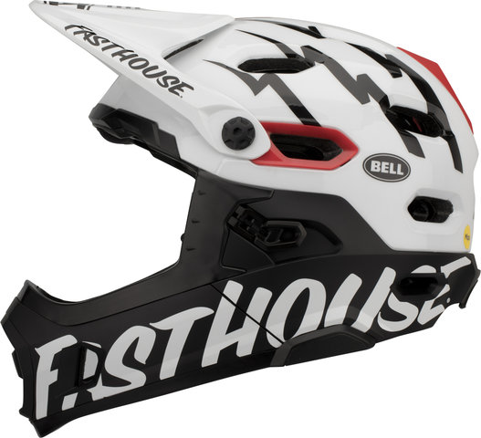 Bell Casque Super DH MIPS Spherical - matte-gloss black-white fasthouse/55 - 59 cm