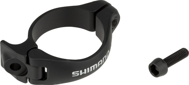 Shimano Schelle SM-AD91 für Dura-Ace / Ultegra / 105 / GRX Anlöt-Umwerfer - schwarz/34,9 mm