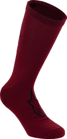 alpinestars Chaussettes A-Dura Thermal - burgundy/38 - 42