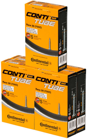 Continental Race 28 Inner Tube - 5 pieces - universal/20-25 x 622-630 Presta 42 mm