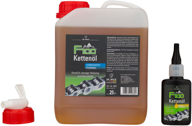 Dr.Wack F100 Bio Kettenöl 100ml Premium Fahrrad Kettenöl für weniger