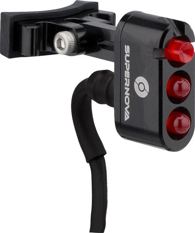 Supernova E3 LED Tail Light 2 6 V for Seatpost Mount - StVZO Approved - black