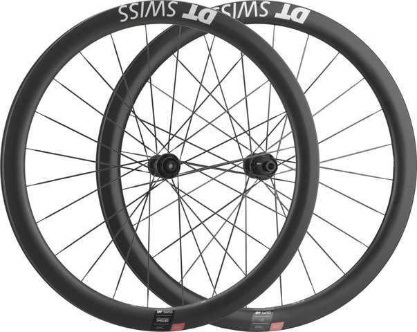 DT Swiss ERC 1100 DICUT 45 Carbon Center Lock Disc 28" Wheelset - black/142 mm/100 mm/28"/Shimano Road/100 mm/Shimano Road/100 mm/142 mm