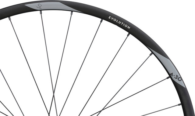 NEWMEN Evolution SL A.30 Fade Boost Disc 6-bolt 27.5" Wheelset - black-black/Shimano Micro Spline/Boost/148 mm/110 mm/Boost/27.5" (650B)/110 mm/Shimano Micro Spline/110 mm/148 mm