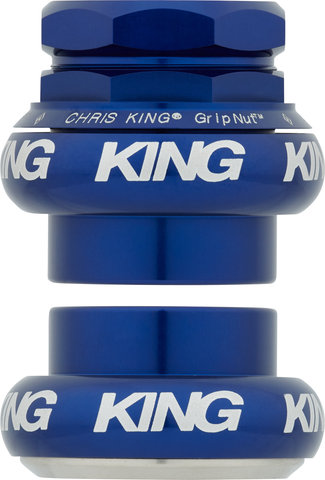 Chris King GripNut Bold EC30/25.4 - EC30/26 Threaded Headset - navy/1"/EC30/25,4 - EC30/26