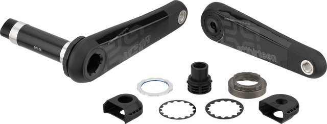 e*thirteen LG1 Race Carbon Gen4 73 mm Crank - black/170,0 mm