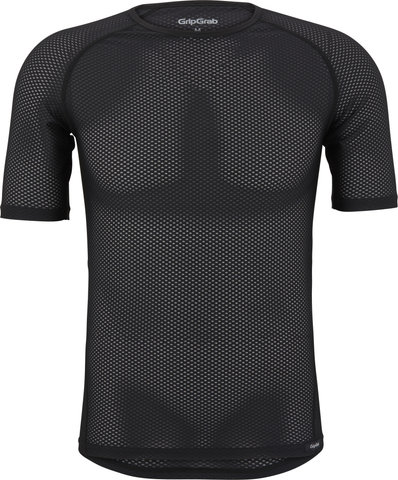 GripGrab Ultralight Mesh Short Sleeve Base Layer Unterhemd 2er-Pack - black/M