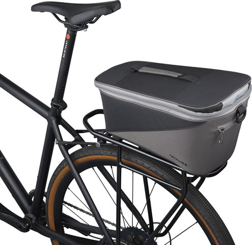 Racktime Talis 2.0 Pannier Rack Bag - carbon black-stone grey/8000 ml