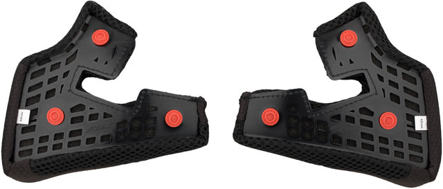 Fox Head Replacement Cheek Protectors for Rampage Comp Helmet - black/59-60