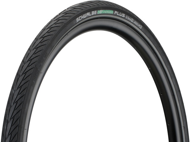 Schwalbe Energizer Plus ADDIX E 28" Wired Tyre - black-reflective/40-622 (28x1.5)