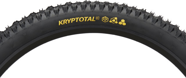 Continental Cubierta plegable Kryptotal-F Downhill SuperSoft 27,5" - negro/27.5 /60 /60-584/2.4 