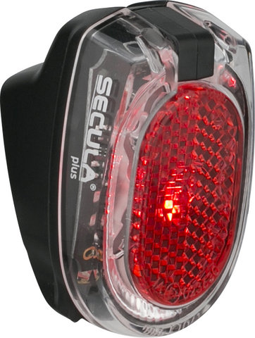 busch+müller Secula Plus LED Rear Light - StVZO Approved - red-transparent/fender mount