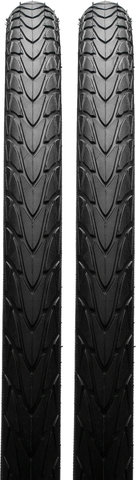 Schwalbe Marathon Racer 28" Drahtreifen 2er-Set - schwarz-reflex/28 "/35 mm/35-622/1.35 "