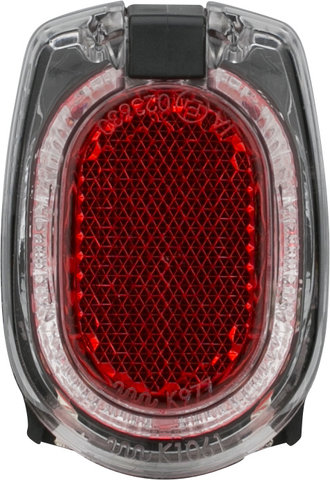 busch+müller Secula Plus LED Rear Light - StVZO Approved - red-transparent/stay mount