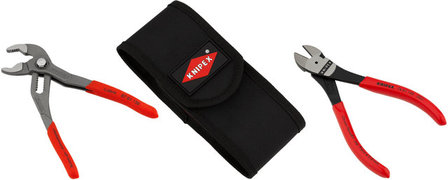 KNIPEX - Jeu de mini-pinces composé de: 1 mini-pince-clé 1 mini-pince  multiprise cobra et 1 pochette