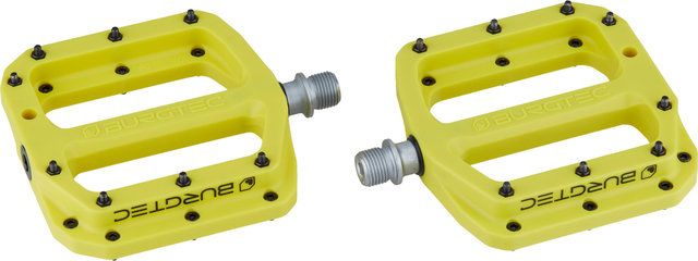 Burgtec MK4 Composite Plattformpedale - electric yellow