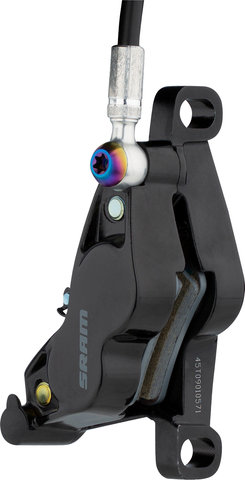 SRAM G2 Ultimate Carbon Disc Brake Set - gloss black-rainbow/Set/Flip-Flop (non-side-specific)