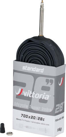 Vittoria Standard Inner Tube for 28" - universal/Presta Valve (SV)/20-622 to 28-622/20-28 x 622 SV 48 mm/48 mm