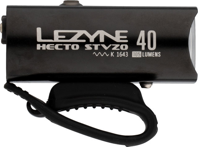 Lezyne Luz frontal Hecto Drive 40 LED con homologación StVZO - negro-brillante