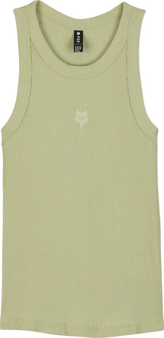 Fox Head Womens Wordmark Rib Tanktop - cactus/M