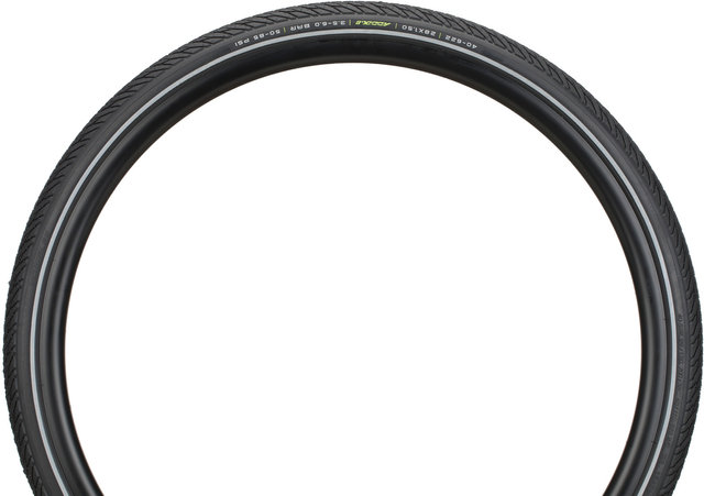 Schwalbe Marathon E-Plus Smart DualGuard Fair Rubber 28" Wired Tyre - black-reflective/40-622 (28x1.5)