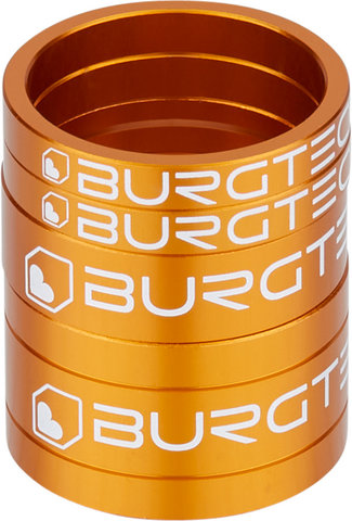 Burgtec Vorbau Spacer Kit - iron bro orange