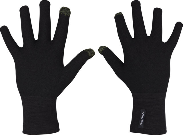 GripGrab Merino Liner Ganzfinger-Handschuhe - black/M/L