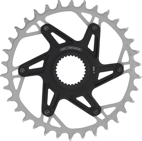 SRAM Chainring T-Type XX Eagle Transmission Direct Mount for Bosch Gen4 - black-silver/34 