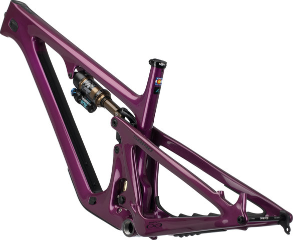 Yeti Cycles SB140 TURQ Carbon 29" kit de cuadro - sangria/140 /L/12 mm Eje Pasante